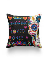 Day Of The Dead Pillow Cover