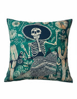 Day Of The Dead Pillow Cover