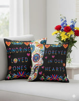Day Of The Dead Pillow Cover