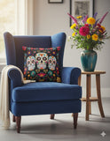 Day Of The Dead Pillow Cover