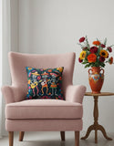 Day Of The Dead Musical Trio Pillow Cover