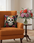 Day Of The Dead Pillow Cover