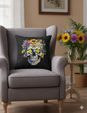 Day Of The Dead Pillow Cover