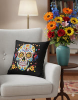 Day Of The Dead Pillow Cover