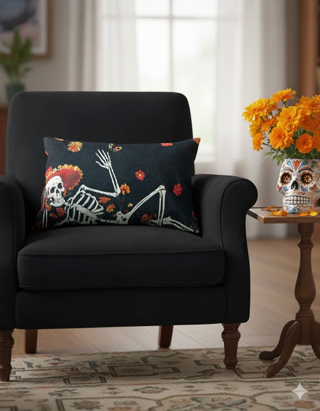 Day Of The Dead Pillow Cover