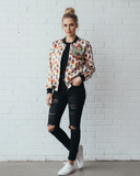 Frida Saved Hearts Bomber Jacket