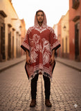 Unisex Mexican Poncho Gallos