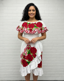 Maria Bonita slit dress - Cielito Lindo