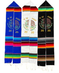 Mexican Serape Eagle Graduation Stole 2025