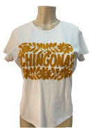 Embroidered Chingona T-Shirt White