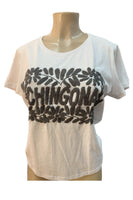 Embroidered Chingona T-Shirt White