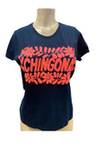 Embroidered Chingona T-Shirt Black