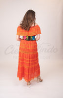 Adalia Maxi Dress Orange