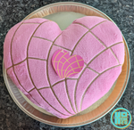 "Corazon" Heart Shaped Plush Concha Pan Dulce Cushion