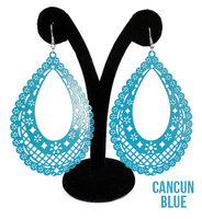 Papel Picado style "Teardrop" Earrings