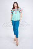 Butterfly Floral Blouse