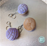 Plush Concha Key Chains, Pastel Colors