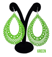 Papel Picado style "Teardrop" Earrings