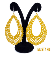 Papel Picado style "Teardrop" Earrings