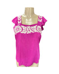 Jalapa Sleeveless Top Magenta