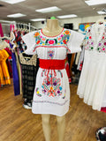 Puebla White Dress
