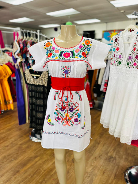 Puebla White Dress Cielito Lindo Puebla White Dress Cielito Lindo