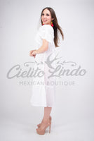 Jazmin Dress White