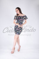 Mexican Otomi Printed Dress