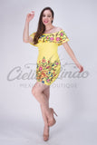 Stamped Mexican Dress Bonita - Cielito Lindo