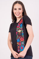 Mexican Maria Doll T-Shirt - Cielito Lindo