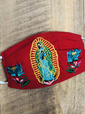 Accsessories Red La Guadalupana Face Masks
