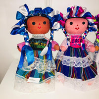 Decor Mexican Mazahua Doll Large