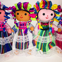Decor Mexican Mazahua Doll Large