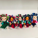 Decor Mexican Mazahua Doll Small