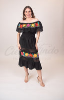 Dress Medium / Black Victoria Campesino Dress Black