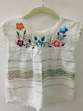 Girls Dress White / 6-9 months Oaxaca Dress white