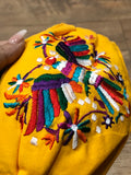 Mexican Embroidered Corazon Otomi Face Mask - Cielito Lindo