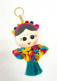 Mexican Doll Large Keychain