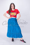 Mexican Long Lace Skirt