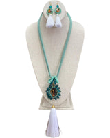 Guadalupe Beaded Necklace & Earrings - Cielito Lindo