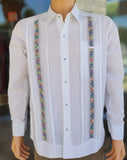 Men's Guayabera Puerto White