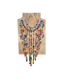 New Mexican Worry Dolls Statement Necklace - Cielito Lindo