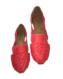 Red Leather Sandals - Cielito Lindo