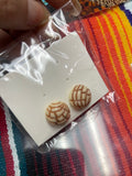 Mexican Concha Stud Earrings
