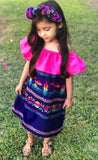 Mexican Virgen de Guadalupe Girls Dress 2 Pc