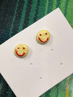Mexican Concha Stud Earrings