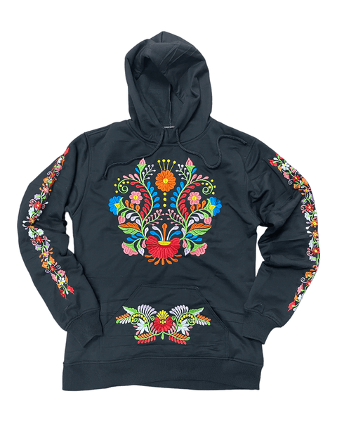 Floral 2025 embroidered hoodies