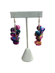 Palm Leaf Floral Earrings