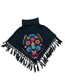 Lady of Guadalupe Poncho Black
