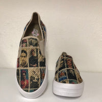 Mexican Frida Slip-on Sneakers